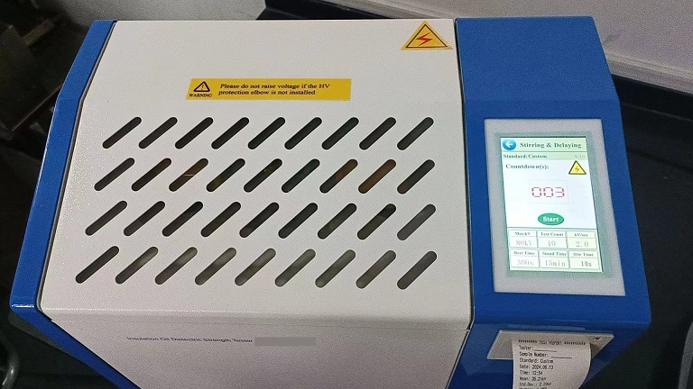 JKJQ-1A insulation oil dielectric strength tester
