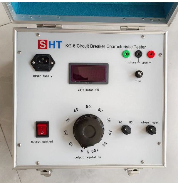 KG-6 circuit breaker characteristic tester